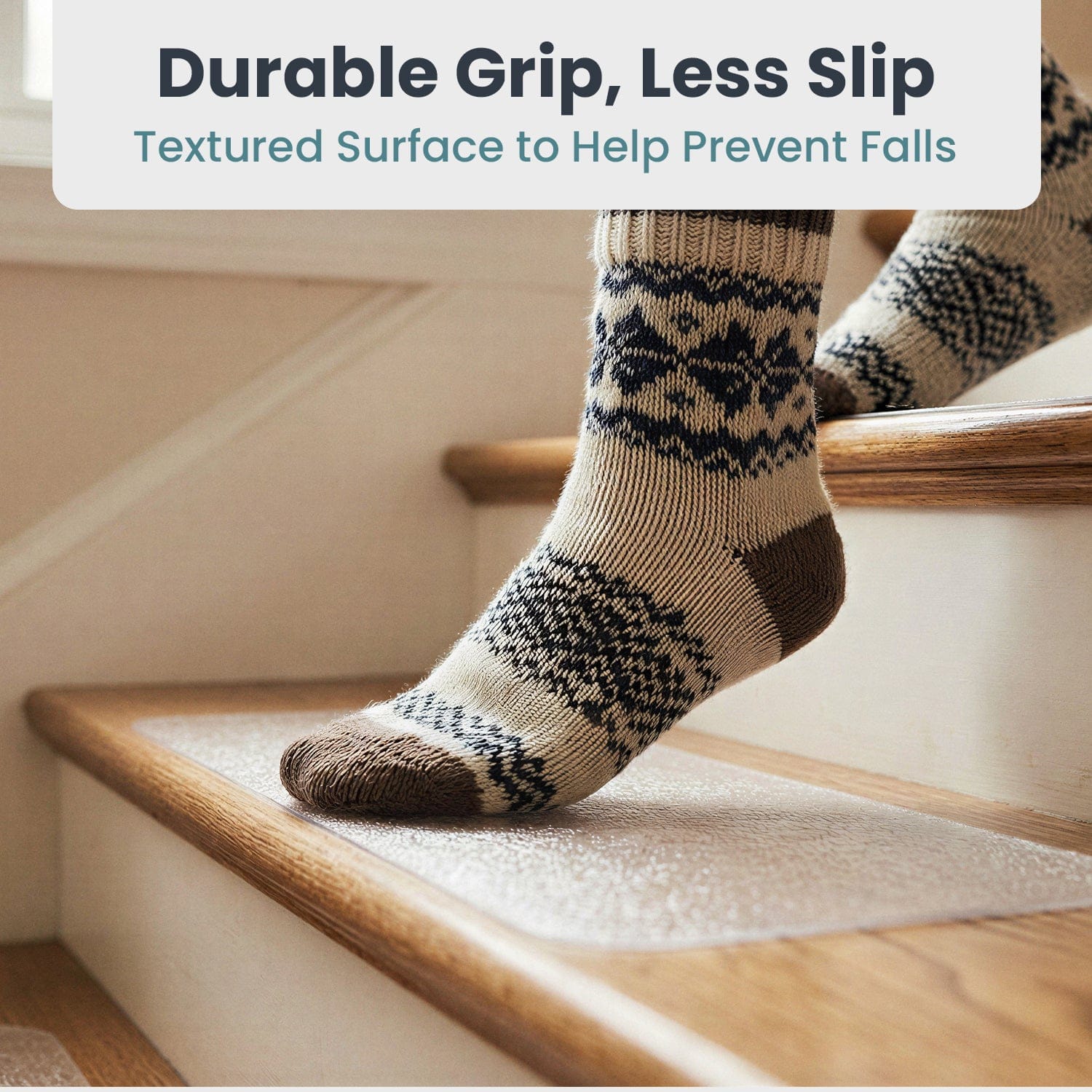 Clear Indoor Anti Slip Stair Tape - Image 6