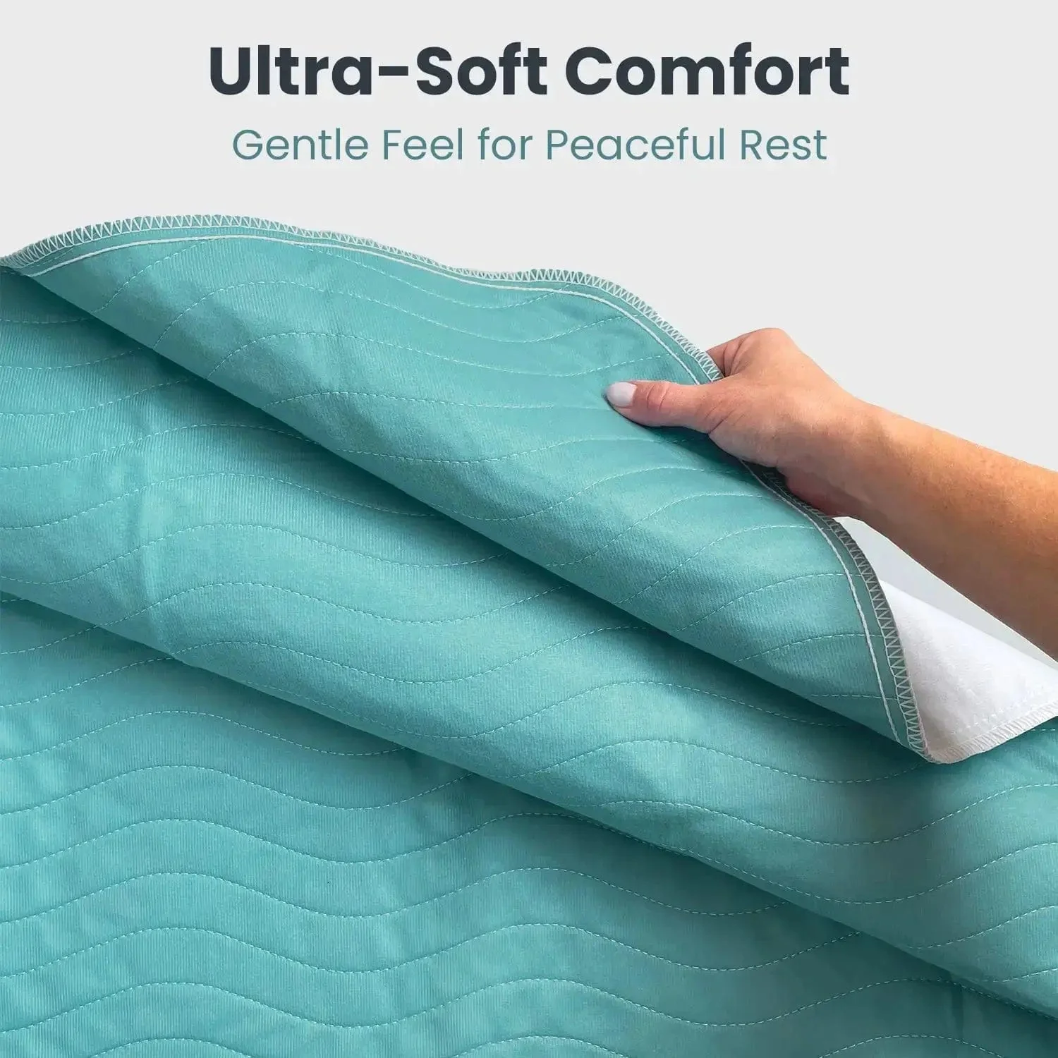 Washable Reusable Bed Pads for Incontinence (34" x 36") - Image 12