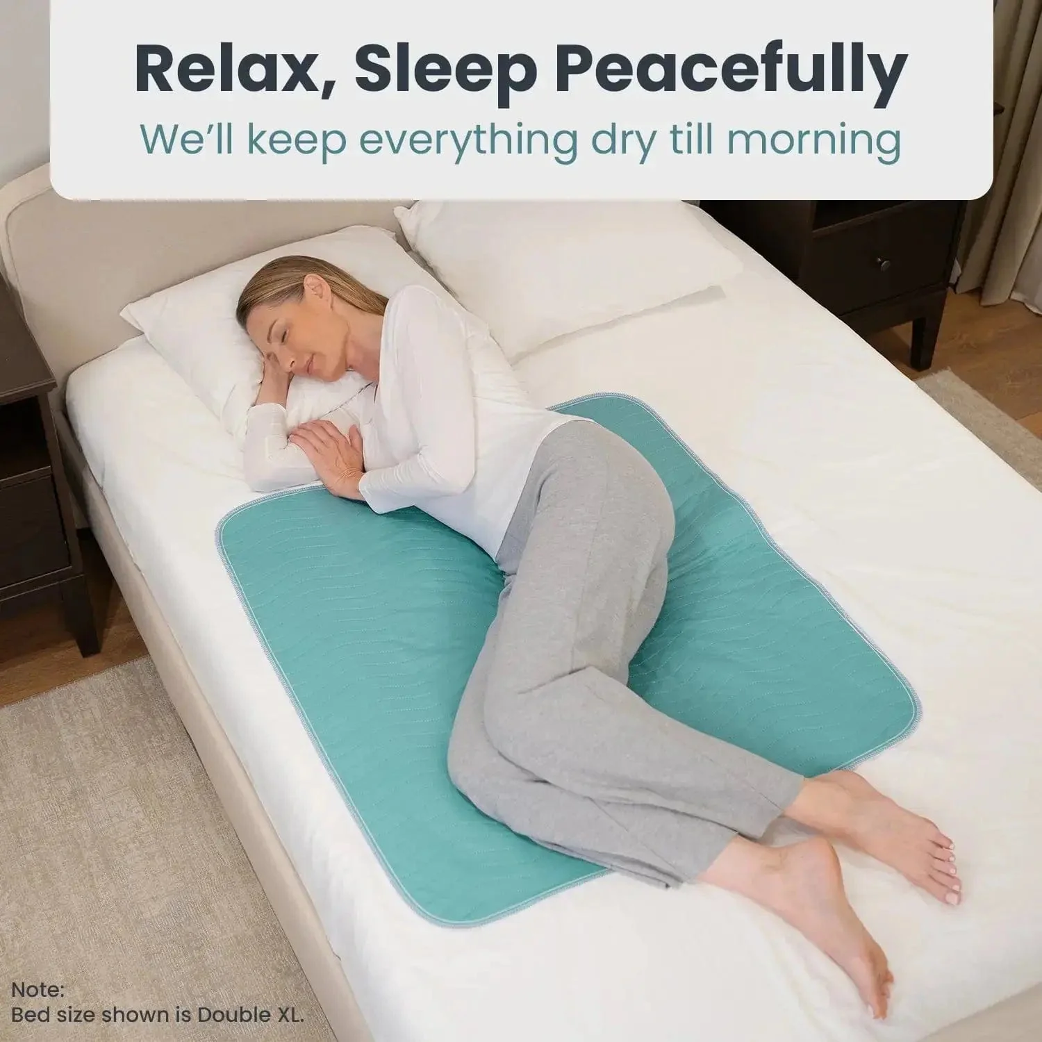 Washable Reusable Bed Pads for Incontinence (34" x 36") - Image 13