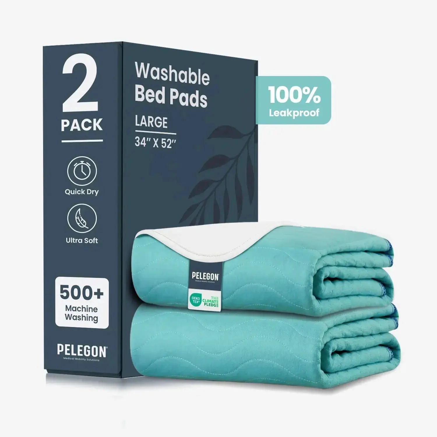 Washable Reusable Bed Pads for Incontinence (34" x 36") - Image 4